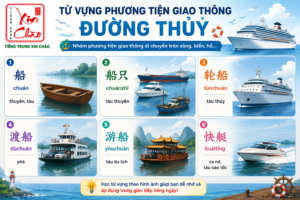 Từ vựng phương tiện giao thông đường thủy