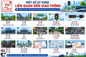 Một số từ vựng liên quan đến giao thông