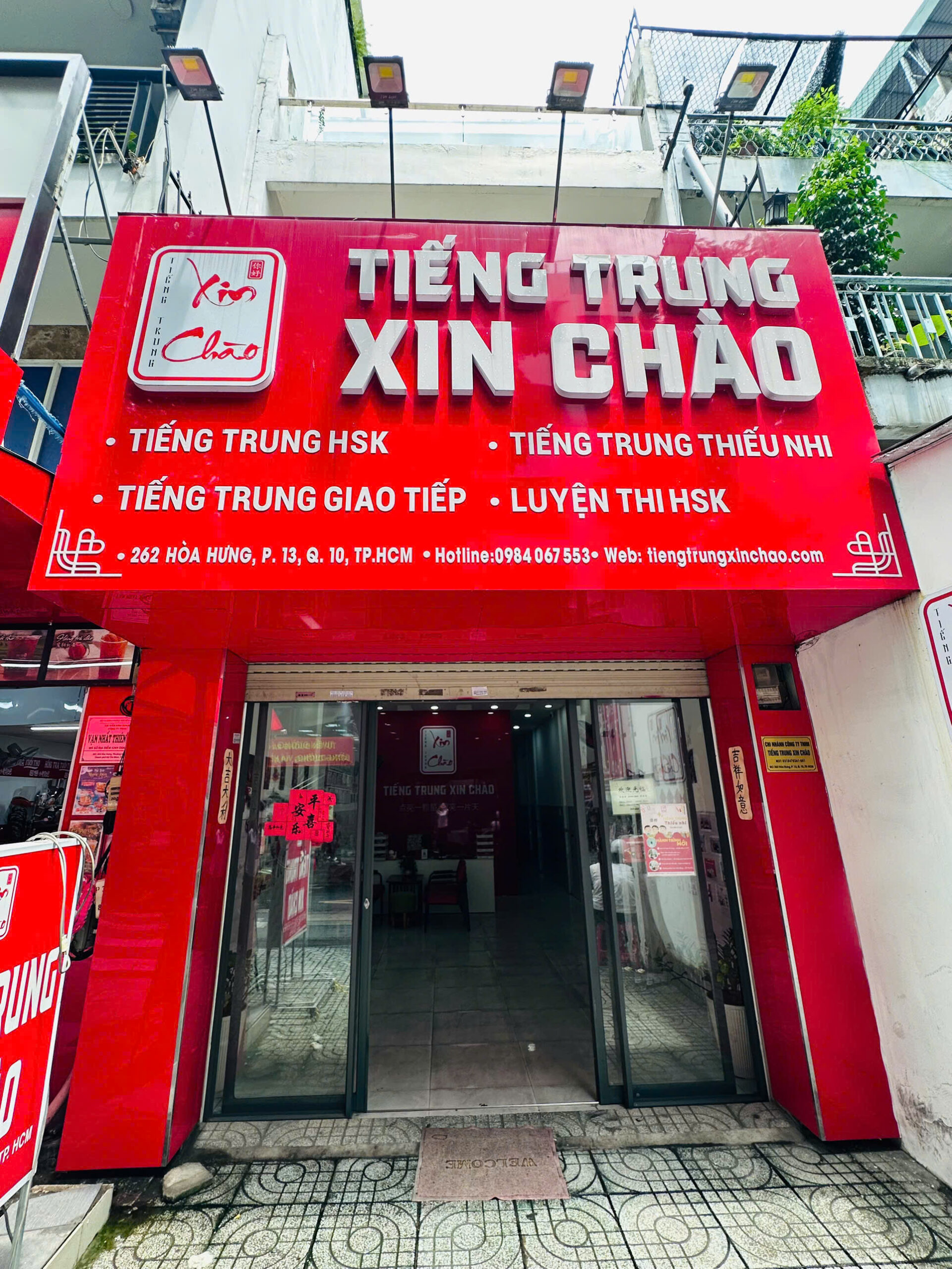 Hình ảnh cơ sở Tiếng Trung Xin Chào
