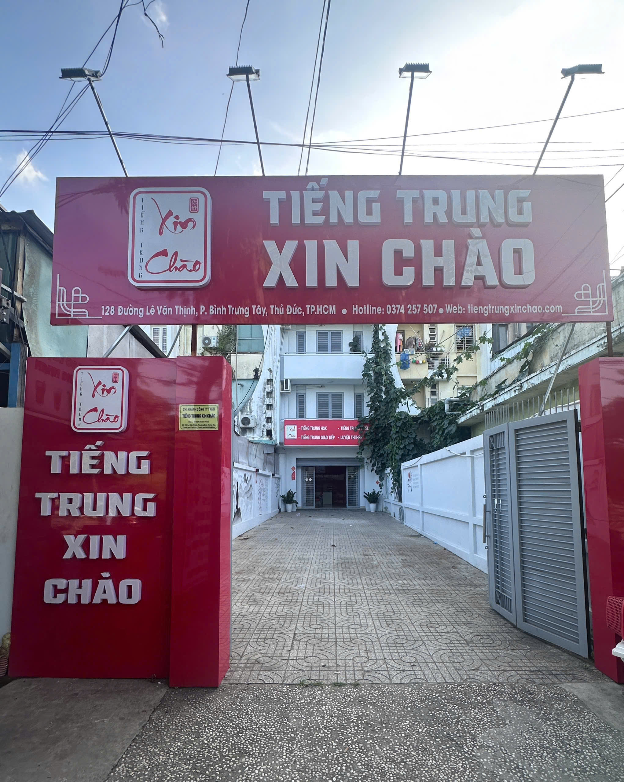 Hình ảnh cơ sở Tiếng Trung Xin Chào
