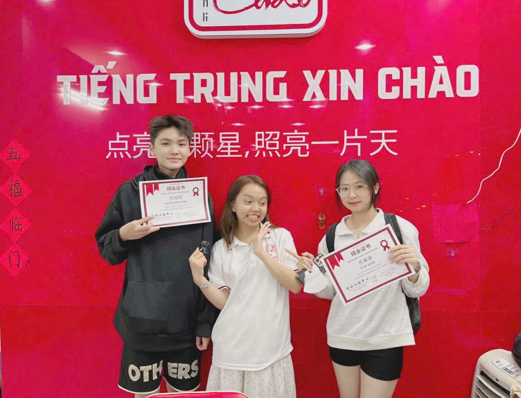Hoạt động học giao tiếp tại Tiếng Trung Xin Chào
